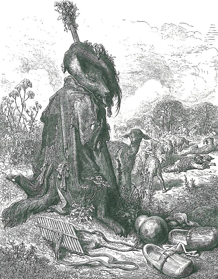 Le Loup Devenu Berger