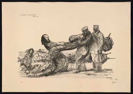 Le Repli Allemand Mars 1917. LCCN2015648247