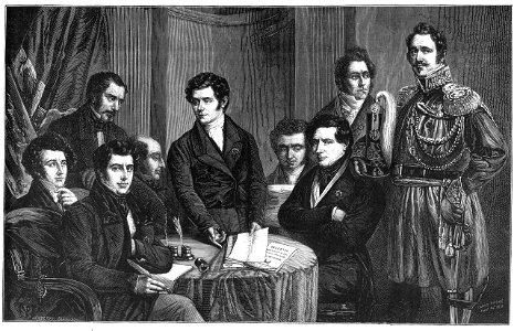 Le gouvernement provisoire belge de 1830, par Picqué