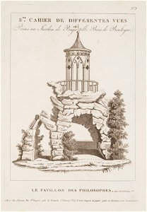 Le pavillon des Philosophes, objectnr A 14255
