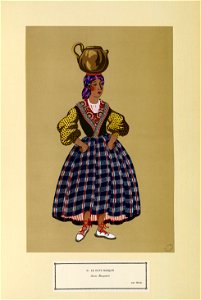 Le Pays Basque - Jeune Basquaise - XIXe siècle (n° 35) - Fonds Ancely - B315556101 A GARDILANNE 002