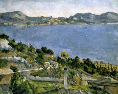 Le Golfe de Marseille vu de l'Estaque, par Paul Cézanne, FWN 119
