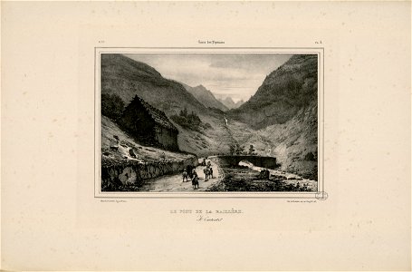 Le Pont de la Raillère - A Cauterets - Fonds Ancely - B315556101 A MONTHELIER 1 2 007