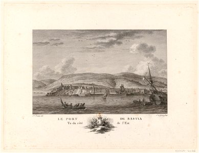 Le Port De Bastia Vu du côté de l'Est btv1b531856469