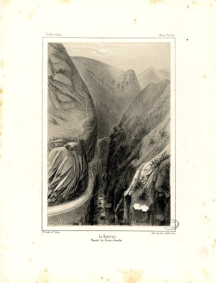 Le Hourat, Route des Eaux-Chaudes - Fonds Ancely - B315556101 A ABADIE 4 053