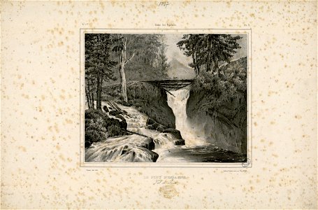Le Pont d'Espagne - Val de Jéret - Fonds Ancely - B315556101 A MONTHELIER 1 2 009