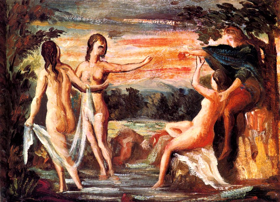 Le Jugement de Pâris, par Paul Cézanne