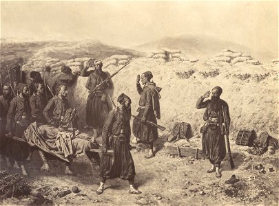 Le Salut d'adieu by Hippolyte Bellange