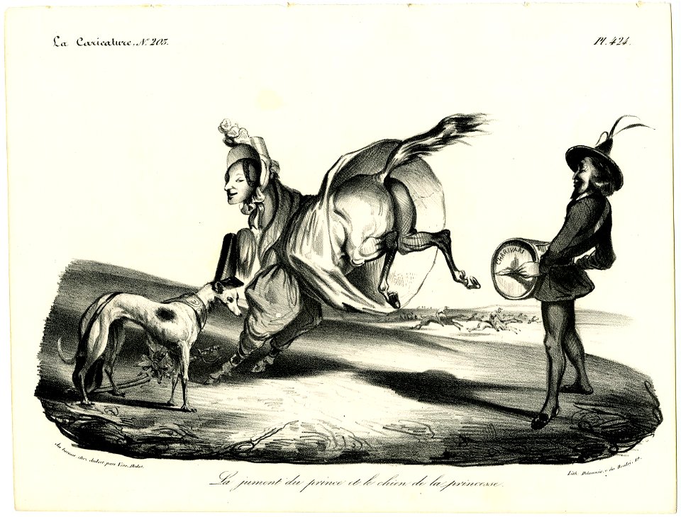 Le jument du prince et le chien de la princesse (BM 2007,7087.5 1)