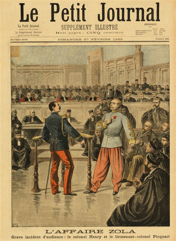 Le Petit Journal - Henry et Picquart