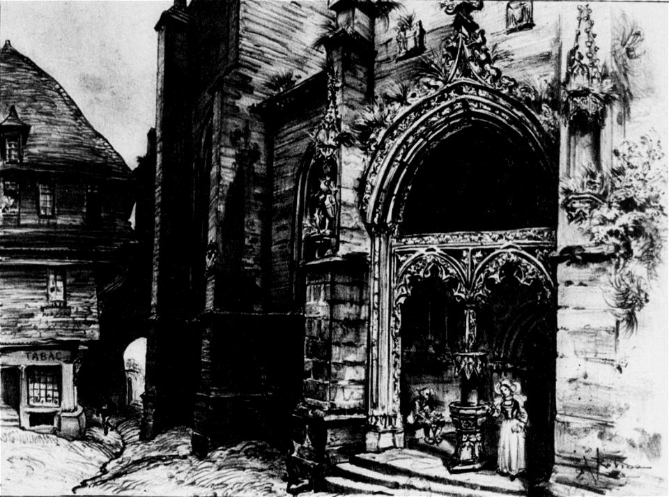 Le porche de Saint-Michel
