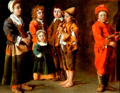 Le Nain - Groupe de paysans, 1443