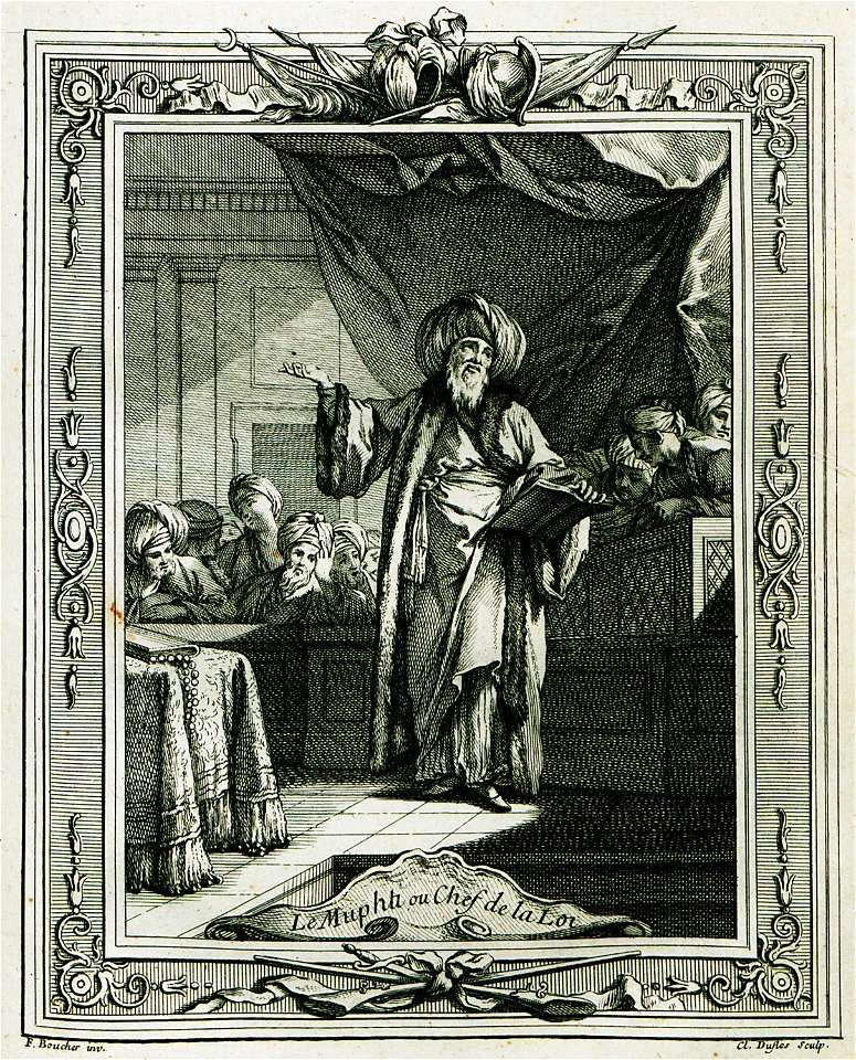 Le Muphti ou Chef de la Loi - Guer Jean Antoine - 1746