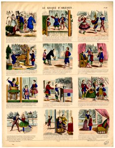 Le masque d'Arlequin