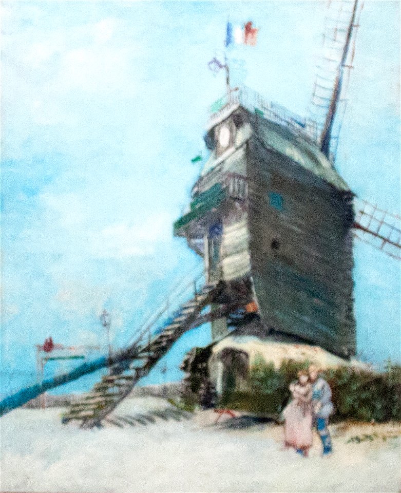 Le Moulin de la Galette - le Blute-fin - Autumn 1886 - My Dream