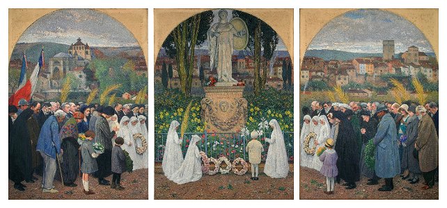 Le Monument aux morts Henri Martin musée de Cahors Henri-Martin Ni.93