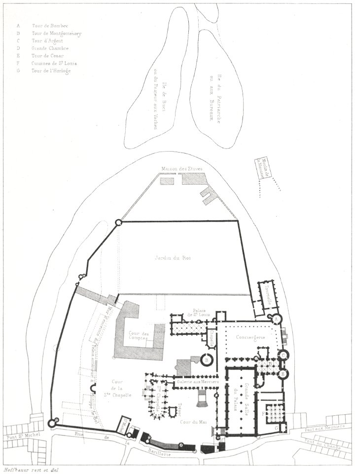 Le Palais de Justice et le Pont-Neuf 1380