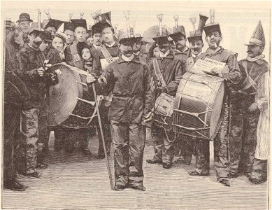 Le Monde illustré - 18 mars 1893 - L'Armée du Chahut