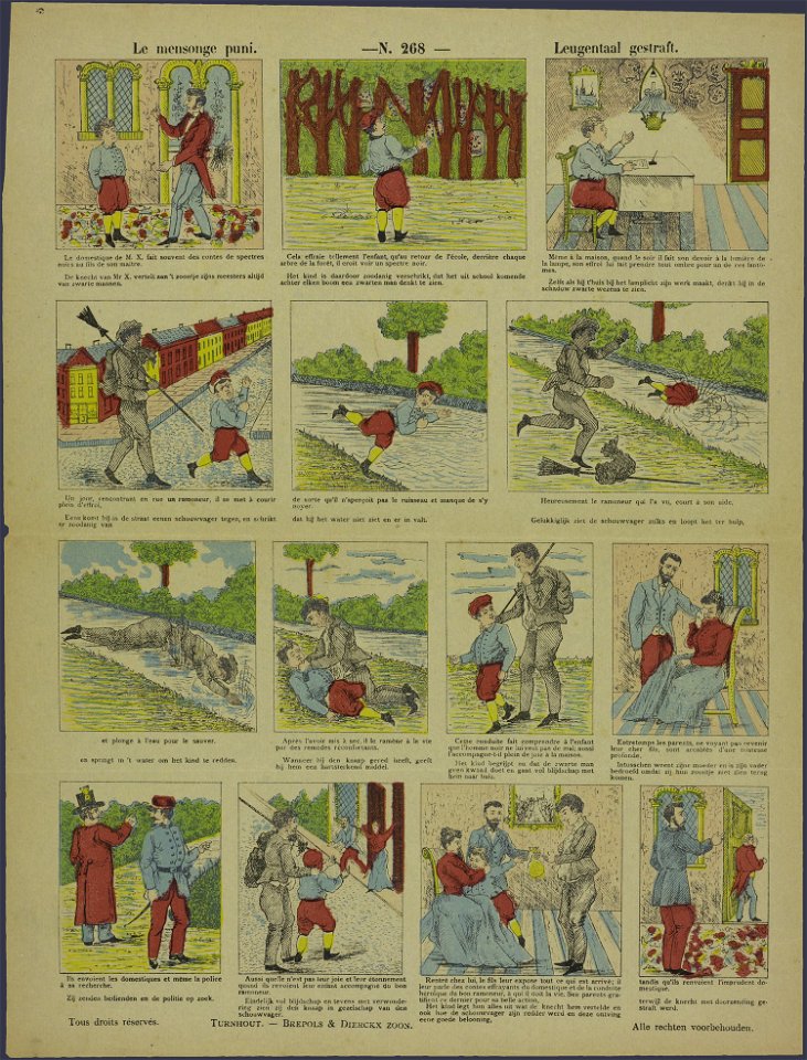 Le mensonge puni-Catchpenny print-PRENT 0101