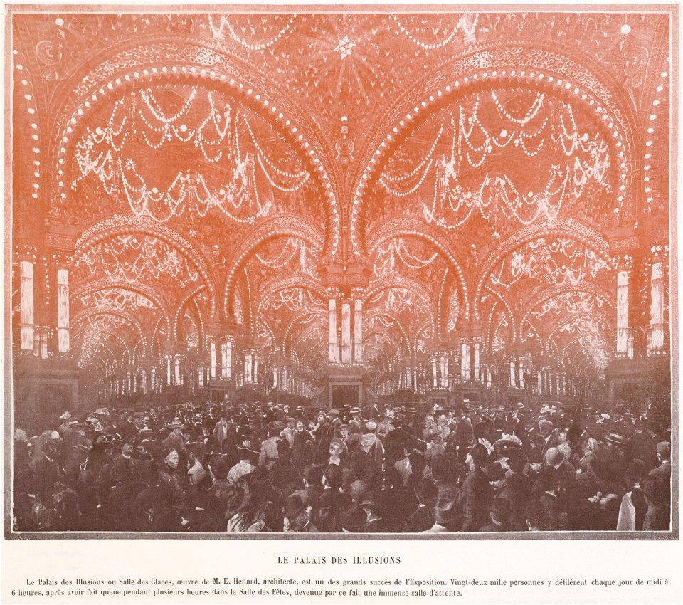 Le palais des illusions, Exposition Universelle 1900 A
