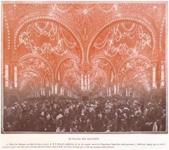 Le palais des illusions, Exposition Universelle 1900 A