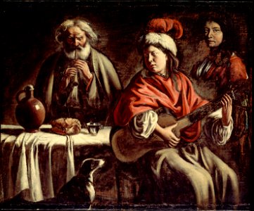 Le Nain, Mathieu - Musicians - Google Art Project