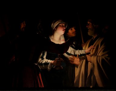 Le Reniement de saint Pierre by Gerrit van Honthorst