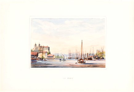Le Port, da Coleção Brasiliana Iconográfica