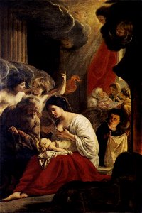 Le Nain - The Nativity of the Virgin