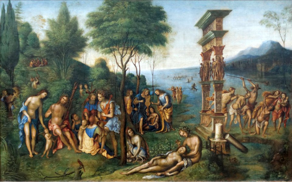 Le Règne de Comus, Costa (Louvre INV 256) 02