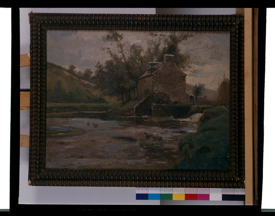Le moulin de Souzin - Paul de Frick - musée d'art et d'histoire de Saint-Brieuc DOC 173