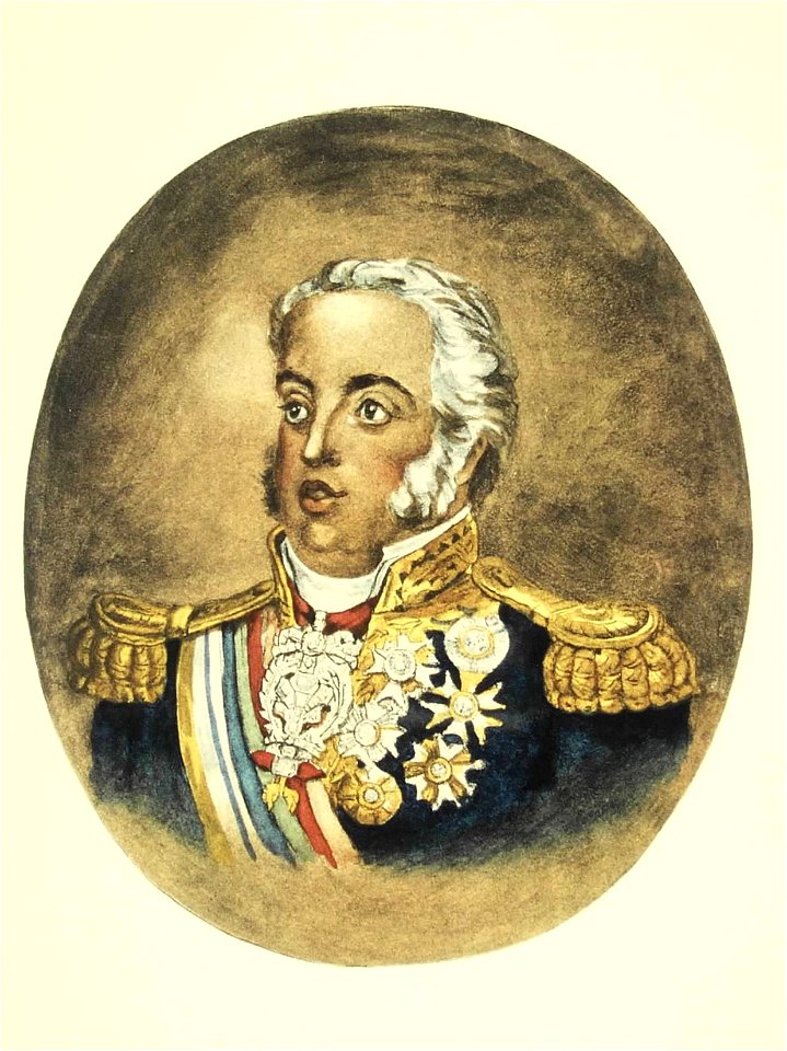 Le roi D. João VI - Debret