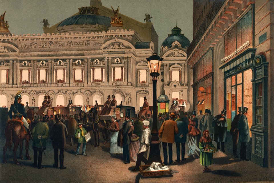 Le nouvel opéra - NYPL Digital Collections A