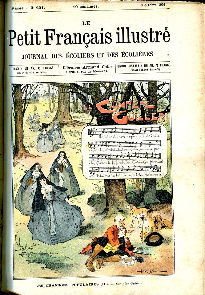 Le petit Français ill 1903 Compère Guilleri par Raffin