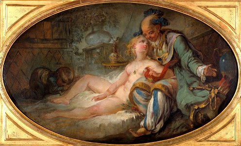 Le Prince ou Leprince, Jean-Baptiste - La Sultane - J 81 - Musée Cognacq-Jay