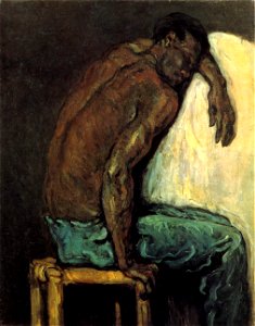 Le Nègre Scipion, par Paul Cézanne, Yorck