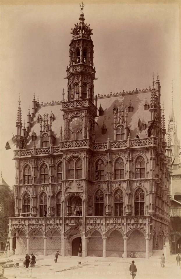 Le Palais de la Belgique, rue des nations