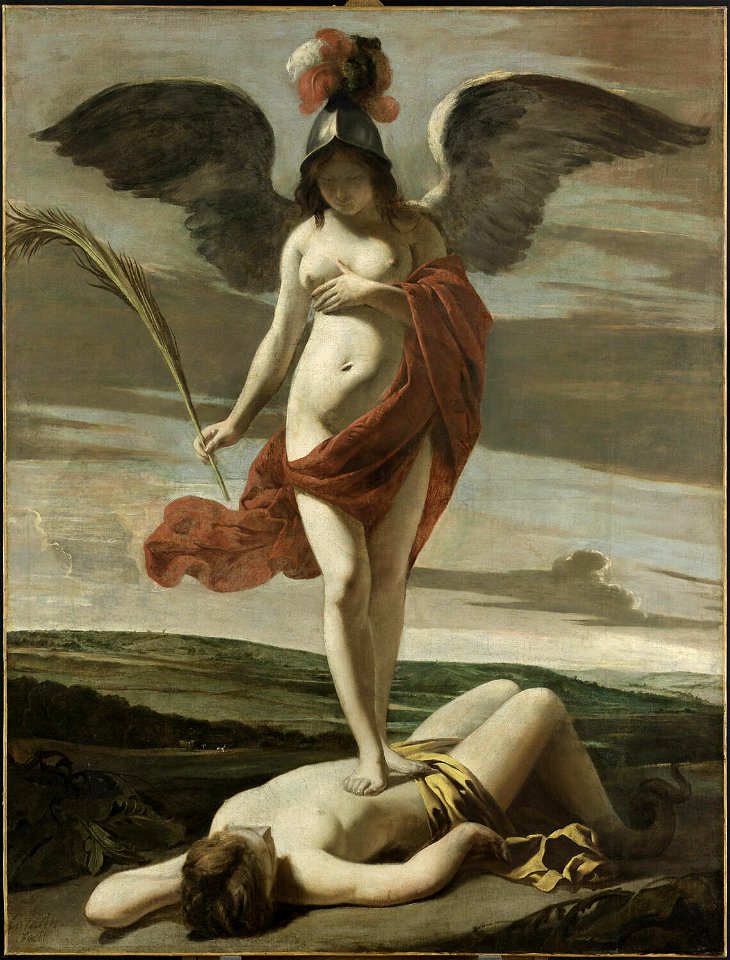 Le Nain, Mathieu - Allégorie de la Victoire, vers 1635, RF 1971 9