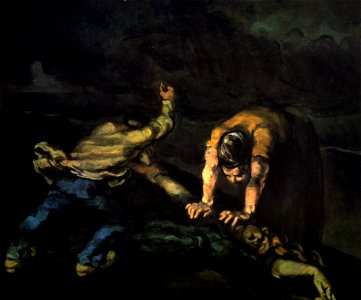 Le Meurtre, par Paul Cézanne, Yorck