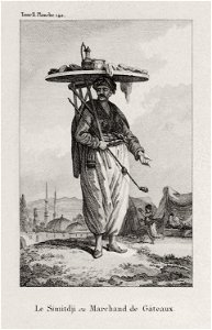 Le Simitji ou Marchand de Gâteaux - Choiseul-gouffier Gabriel Florent Auguste De - 1822