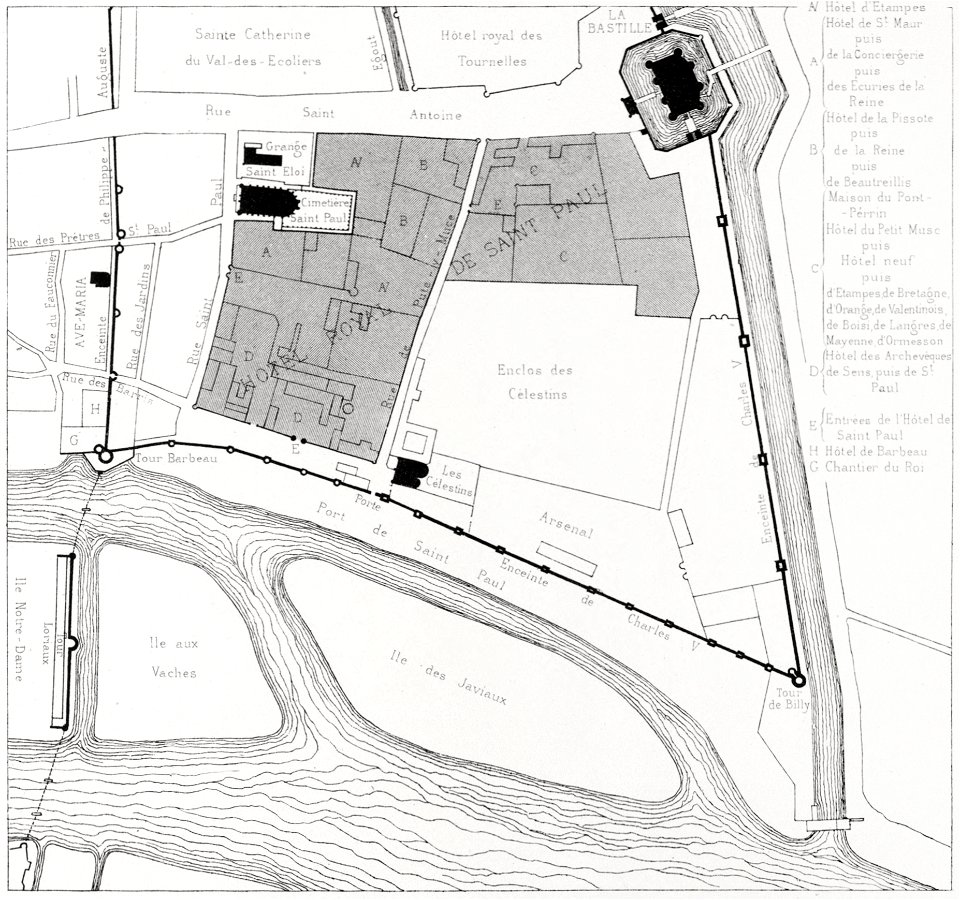 Le Quartier de l'Arsenal, 1420
