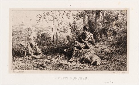 Le petit porcher, objectnr A 15010