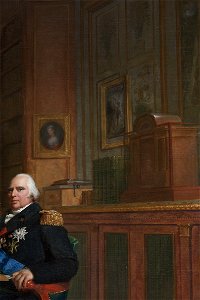 Le roi Louis XVIII dans son cabinet de travail des Tuileries (bgw17 0048)