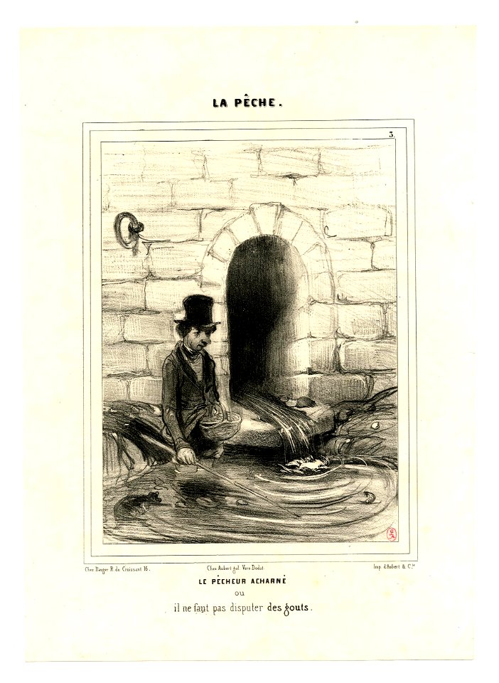 Le pêcheur acharné (The determined fisherman) (BM 1918,0511.78)