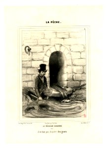 Le pêcheur acharné (The determined fisherman) (BM 1918,0511.78)