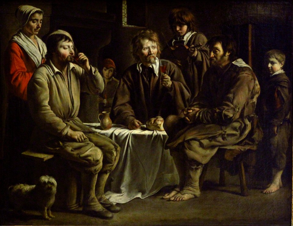 Le Nain - Repas de paysans (1642)