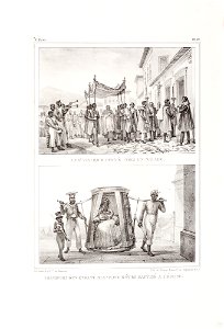 Le St. viatique portè chez un malade, da Coleção Brasiliana Iconográfica