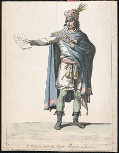 Le représentant du peuple François en fonction
