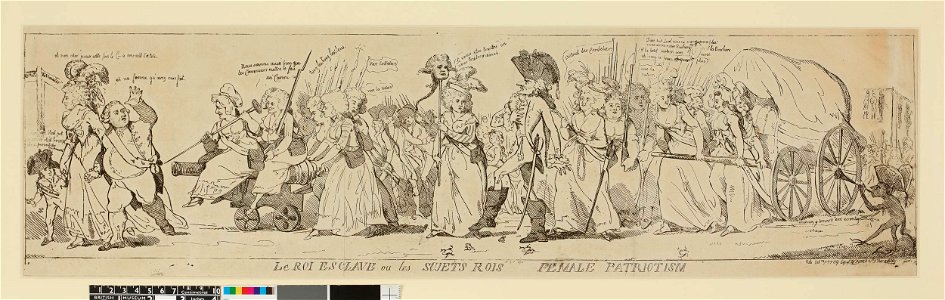 Le roi esclave ou les sujets rois- Female patriotism (BM 1851,0901.475)