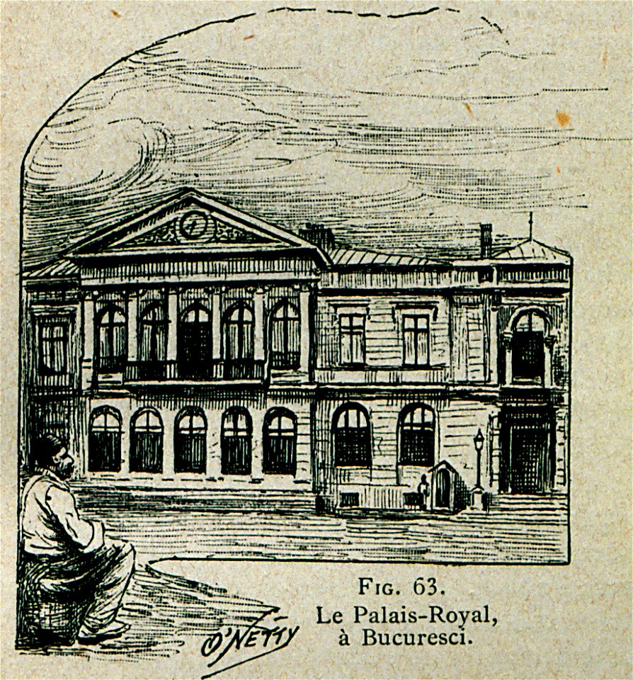 Le Palais-Royal, à Bucuresci - Beauregard J - 1896